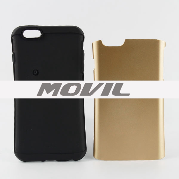 NP-2141 Combinación tpu   pc funda para Apple iPhone 6 plus-6